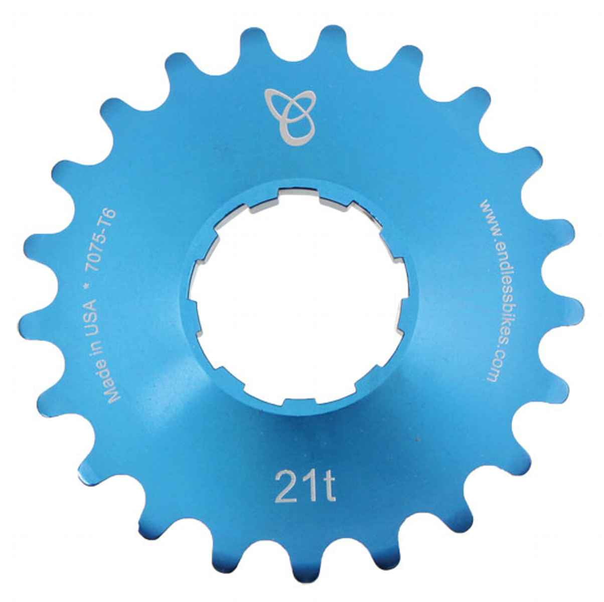 Endless Bike Kick Ass Cog, 21t - Blue Ano - Walmart.com