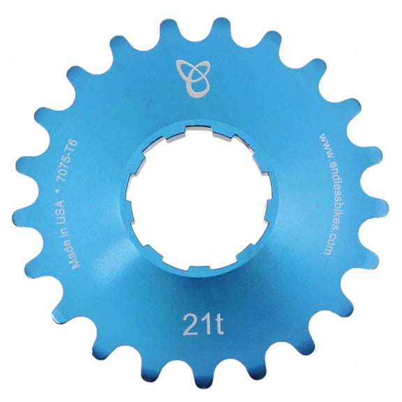 Endless Bike Kick Ass Cog, 21t - Blue Ano