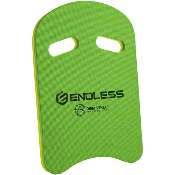 Endless EL-1011GREEN Swimming Kickboard with Comfortable Design - Green - Adult Free Size