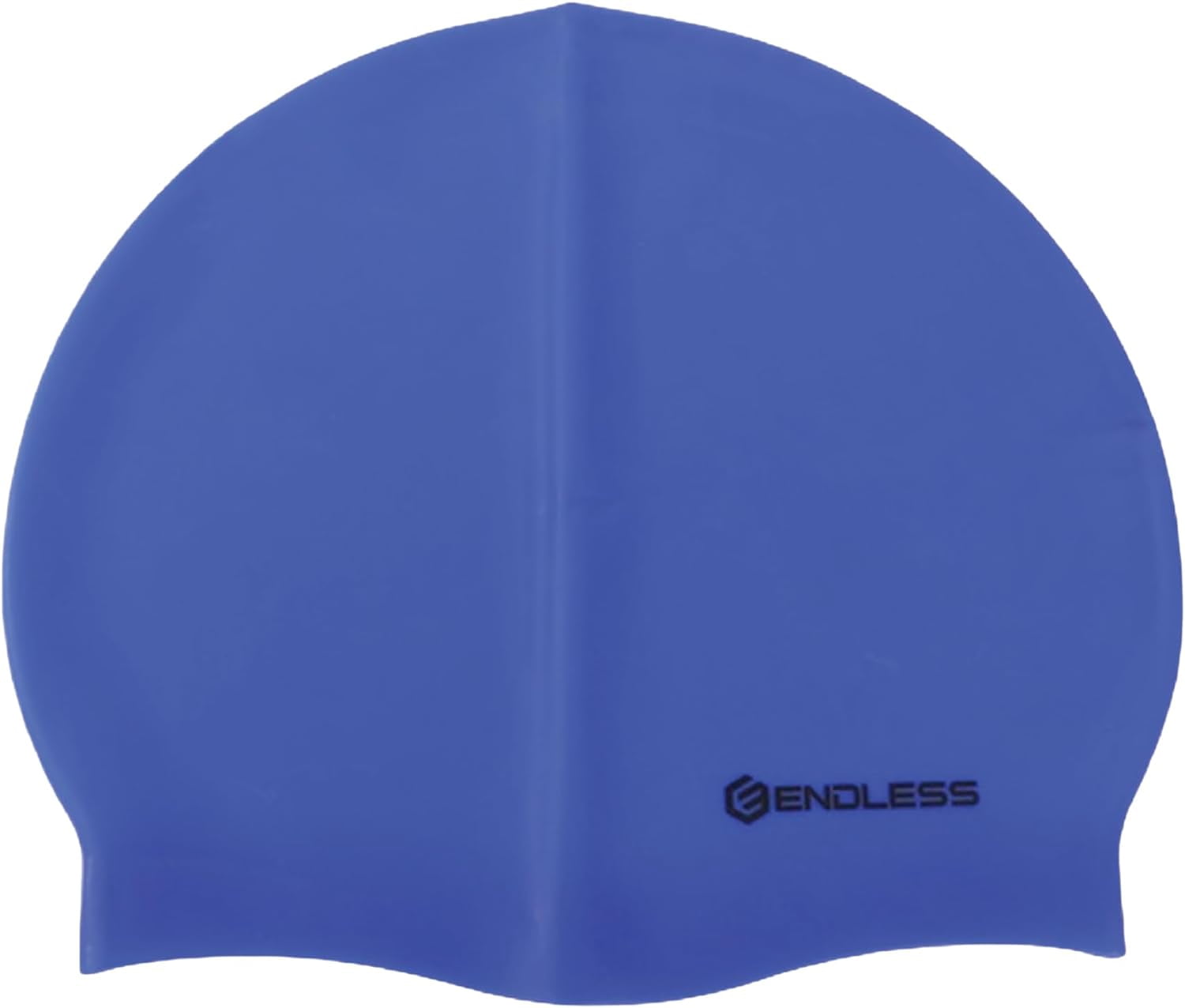Endless EL-1019BLUE Classic Comfortable Plain Silicon Swimming Cap ...
