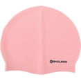 thumbnail image 1 of Endless EL-1019PINK Classic Comfortable Plain Silicon Swimming Cap - Pink - Adult Free Size, 1 of 1