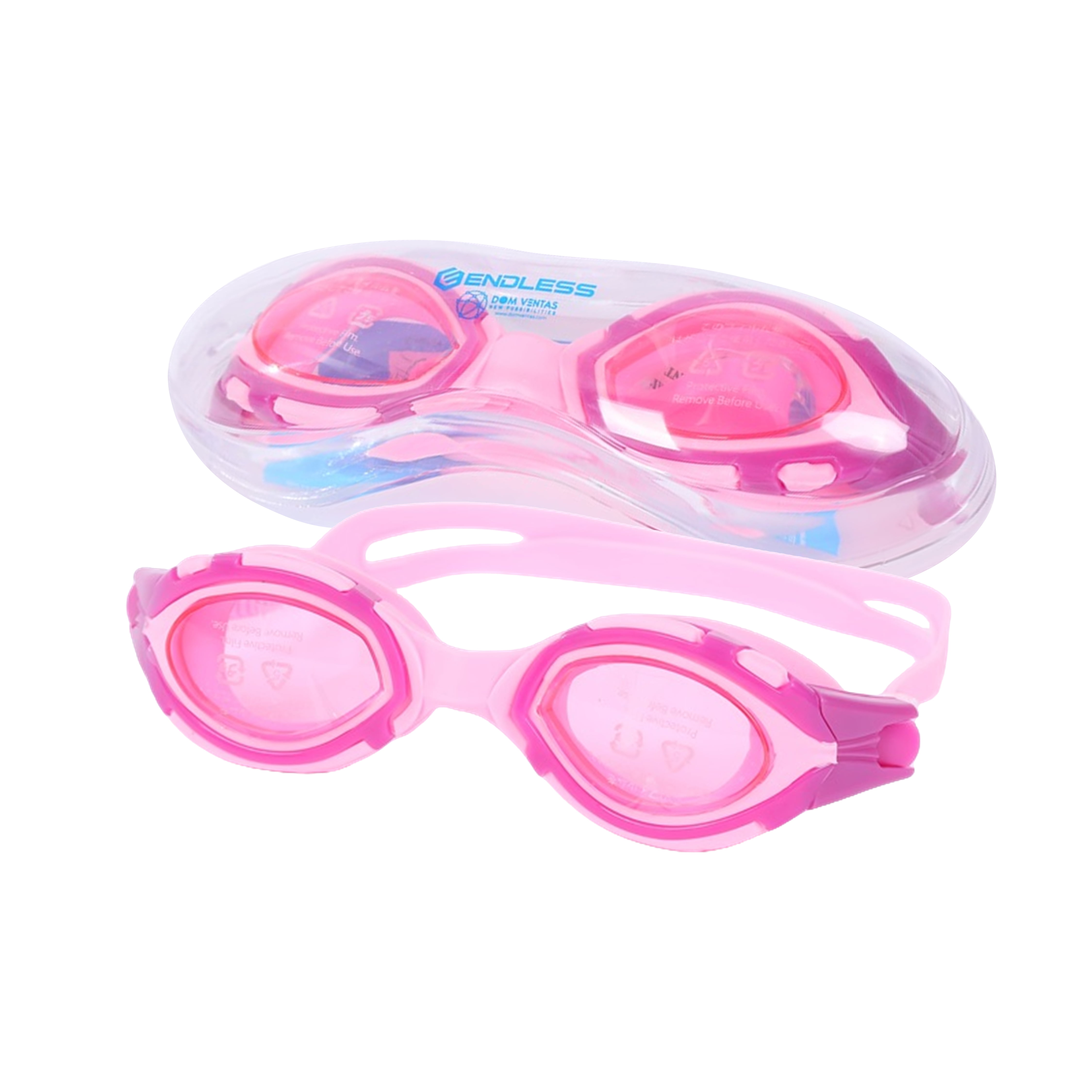 Endless EL1001 Swimming Goggle with Anti-Fog and UV Protection | Pink ...