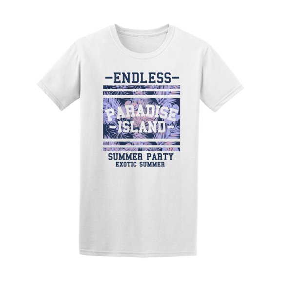 Endless Exotic Paradise Island T-Shirt Men -Image by Shutterstock, Male Small