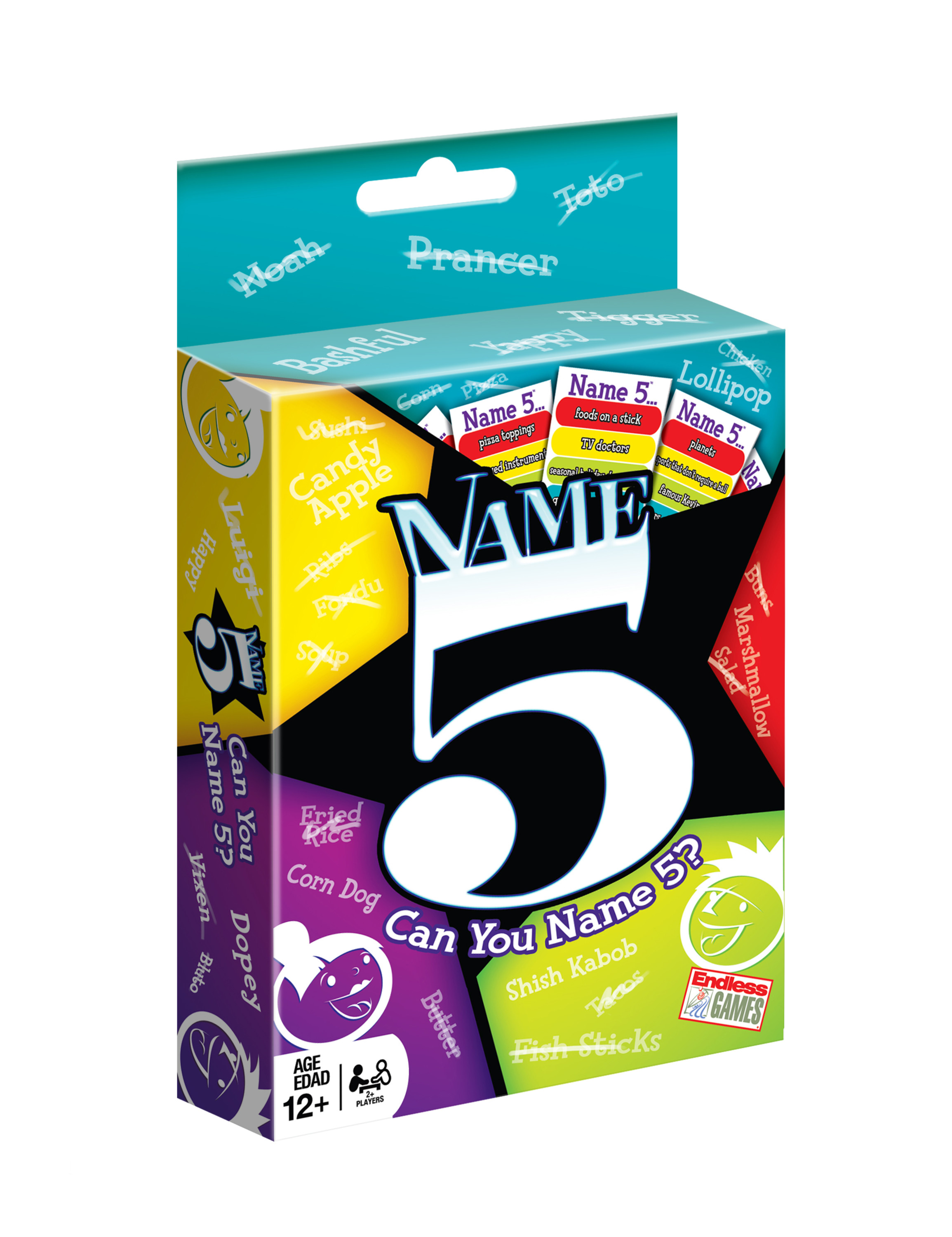 Endless Games Name 5 Card Game