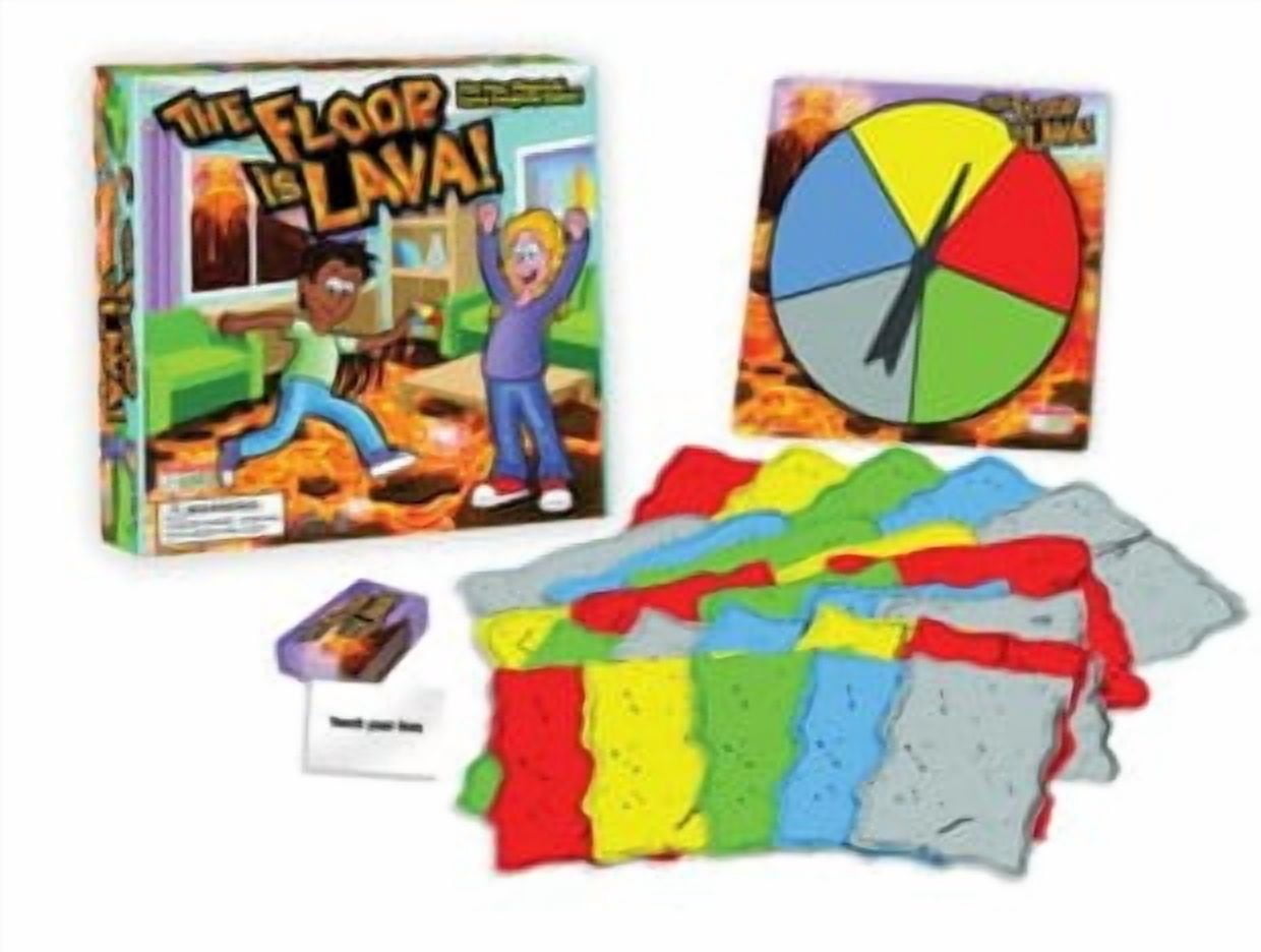 Endless Games The Floor is Lava Leaping Game, Recommended for Ages 5+