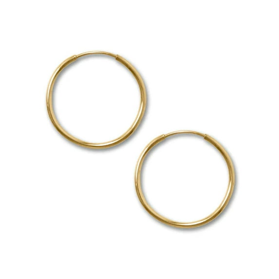 Endless Hoop Earrings 20mm 14k Gold-filled - Made in the USA