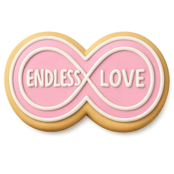 Endless Love Infinity Cookie Cutter - 4x2" Creative Kitchen Baking Tool