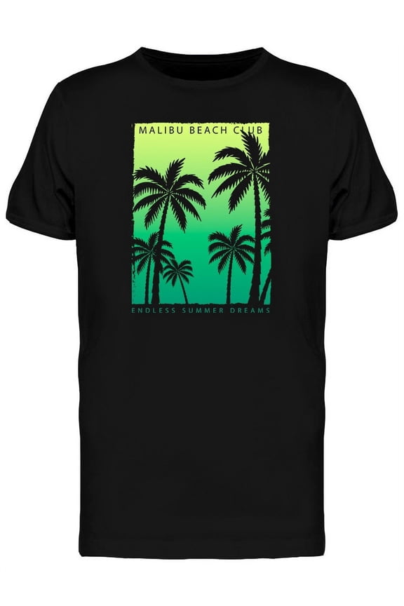 Endless Malibu Beach Club T-Shirt Men -Image by Shutterstock, Male Large
