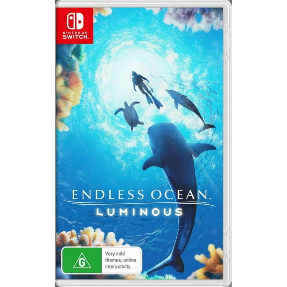 Endless Ocean Luminous Nintendo Switch Game | Explore 500+ Creatures