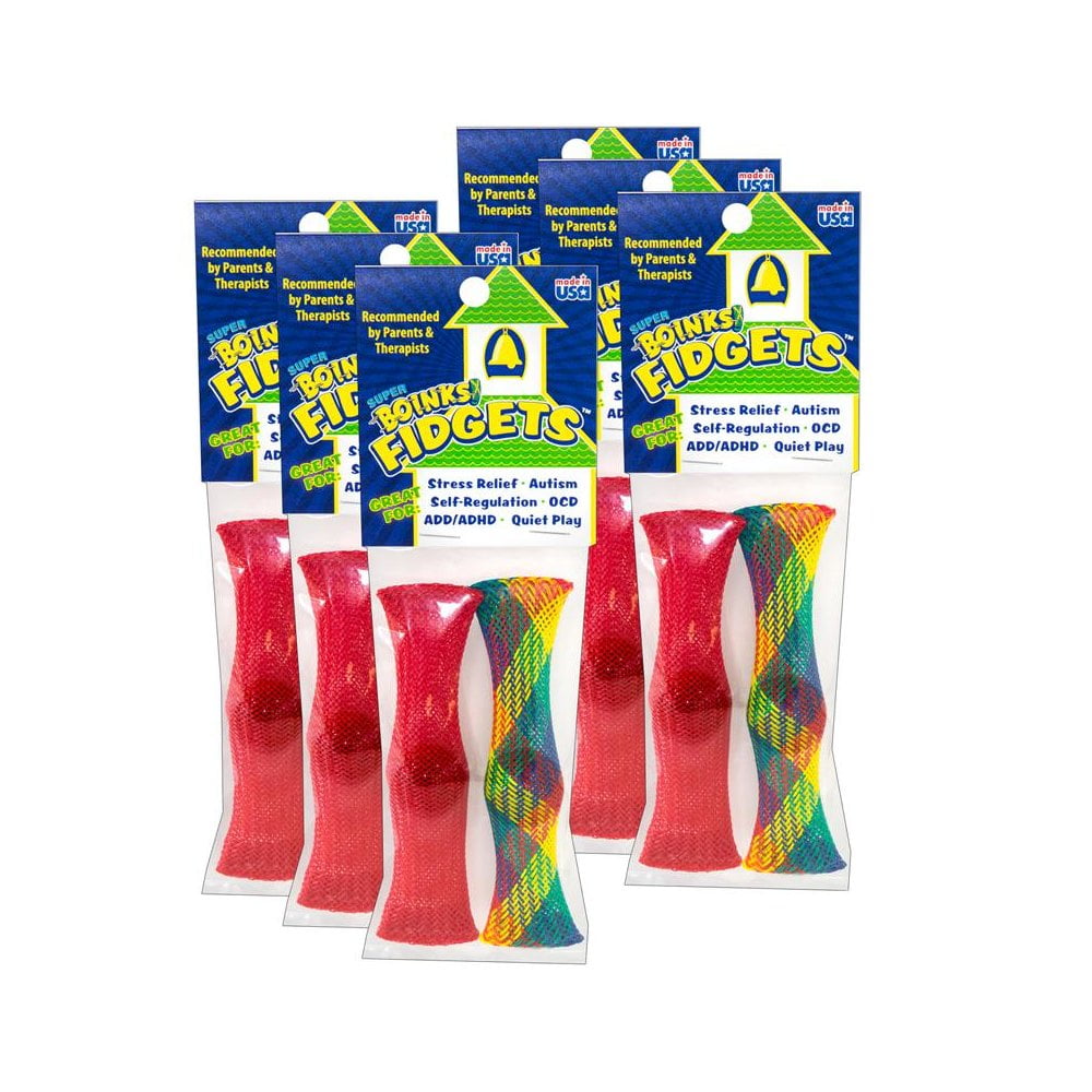 Endless Possibilities Super Boinks Fidgets, 2 Per Pack, 6 Packs