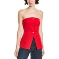 thumbnail image 1 of Endless Rose womens  Button Long Top, m, Red, 1 of 3