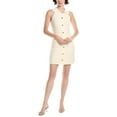 thumbnail image 1 of Endless Rose womens  Crochet Knit Mini Dress, s, White, 1 of 3