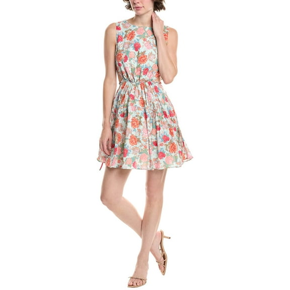 Endless Rose womens  Floral Print Mini Dress, s, Blue