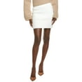 thumbnail image 1 of Endless Rose womens  Fuzzy Mini Skirt, m, White, 1 of 3