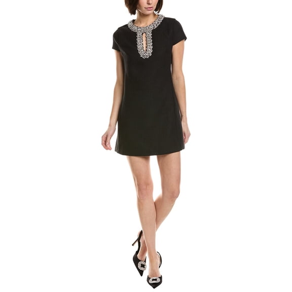 Endless Rose womens  Jewel-Trim Mini Dress, xs, Black