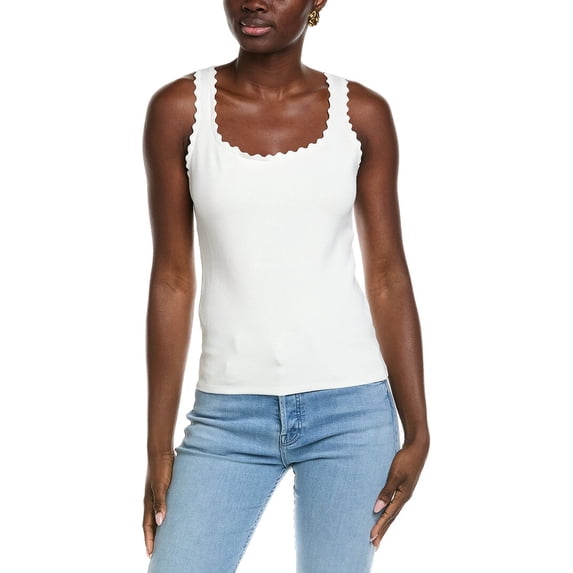 Endless Rose womens Knitted Tank Top, xs, Ivory