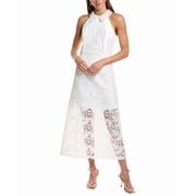 Endless Rose womens Lace Halter Maxi Dress, s, White