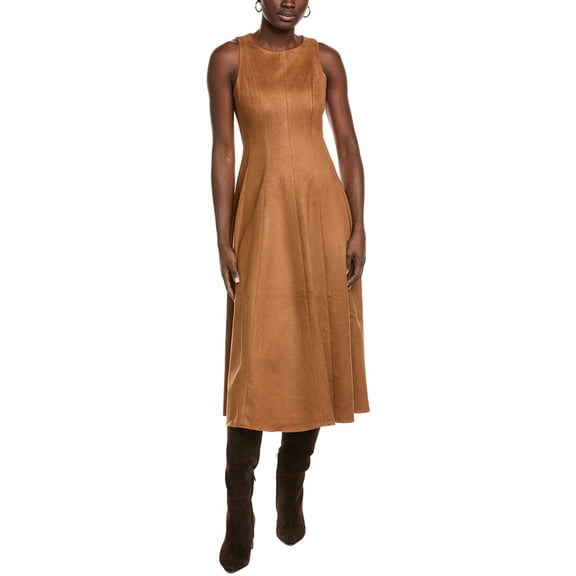 Endless Rose womens  Midi Dress, l, Brown