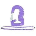 thumbnail image 1 of Endless Round Sling 8' Purple w/ Hook Combo, 2600 lbs WLL Crane Rigging Hoist Wrecker Recovery Towing, 1 of 9