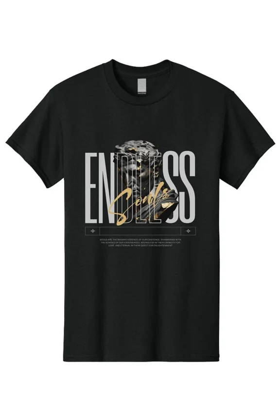 Endless Souls Classical Bust Graphic Renaissance Sculpture Vapor Unisex T-Shirt, S-5XL