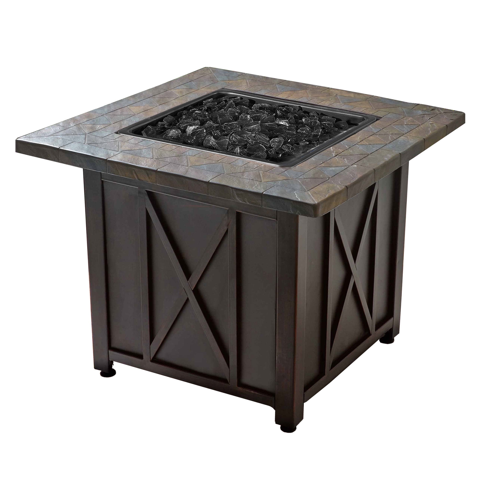 Endless Summer Propane Patio Outside Fire Pit, 30,