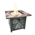 thumbnail image 1 of Endless Summer Darby 30" Square Outdoor UV Printed LP Gas Fire Pit​ Table, 1 of 12