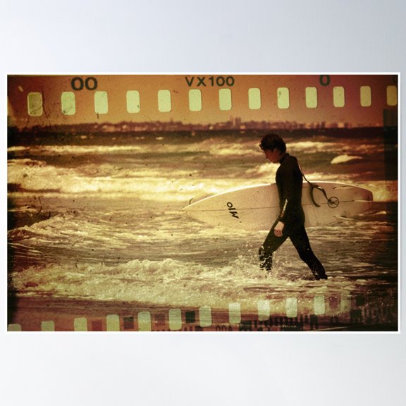 Endless Summer Poster Wall Art, Modern Wall Decor, 12x18 UNFRAMED