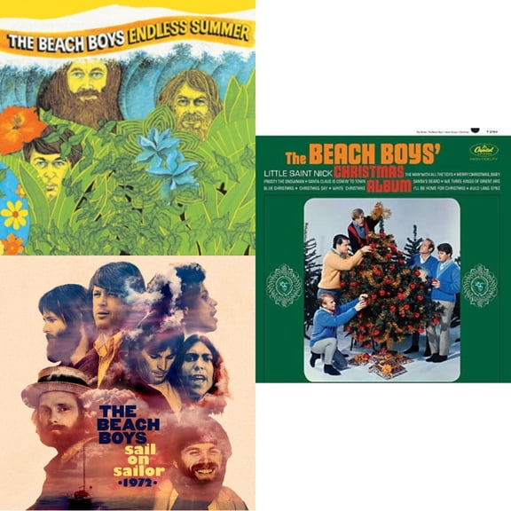 Endless Summer & Sail On Sailor (2LP/7Inch) & Beach Boys' Christmas Album (Mono)