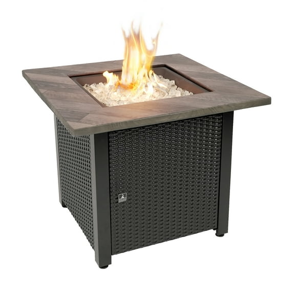 Endless Summer - The Olivia 30 Inch Square Gas Fire Table