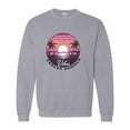 thumbnail image 1 of Endless Summer Vibes Beach Vacation Surfing Sunset Graphic Sweatshirt, for men & women, up to size 5XL, 1 of 3