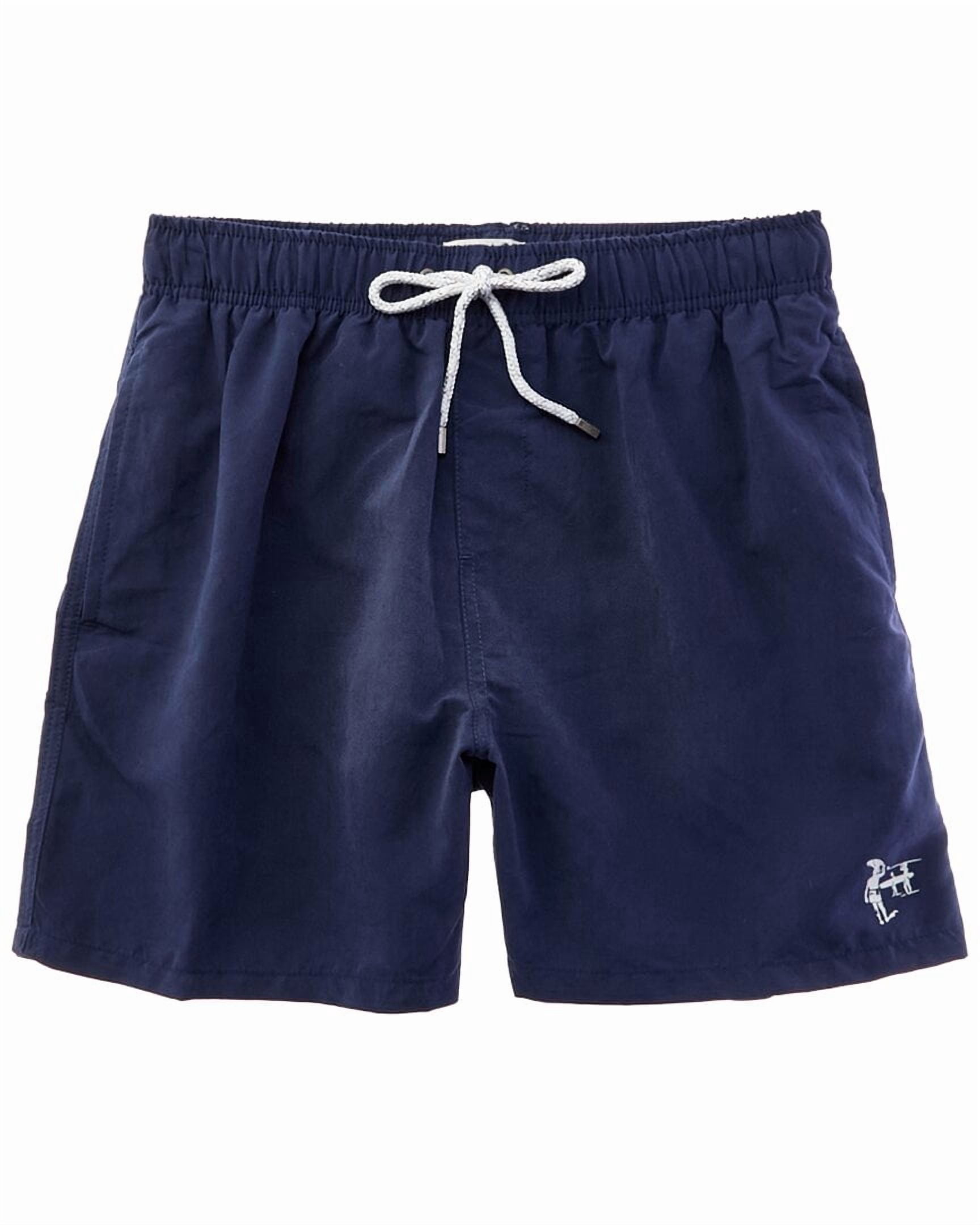 Endless Summer mens  Solid Volley Swim Short, m, Blue
