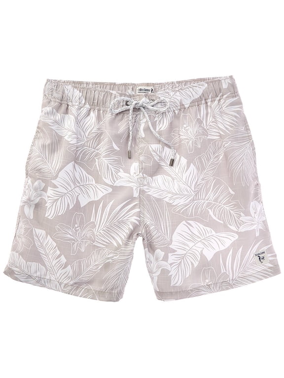 mens Swim Trunk, XL, Brown