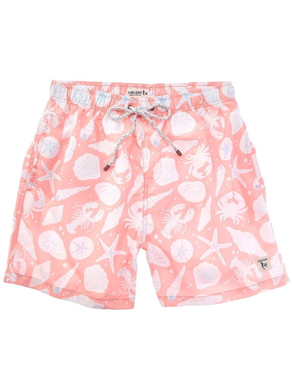 mens Swim Trunk, l, Pink