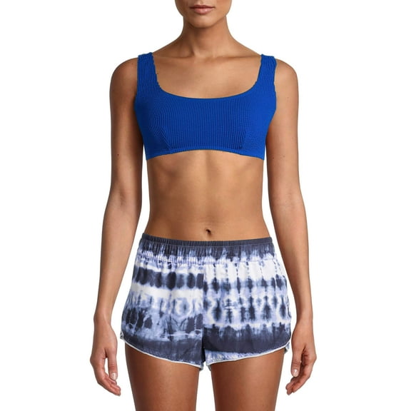 Endless Sun Juniors Crinkle Bikini Swimsuit Top