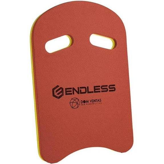 Endless EL-1011ORANGE Swimming Kickboard with Comfortable Design - Orange - Adult Free Size
