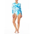 thumbnail image 1 of Endless Waves Junior's Long Sleeve Cool Wave One Piece Swimsuit, 1 of 4