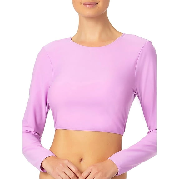 Endless Waves Junior's Solid Long Sleeve Rashguard