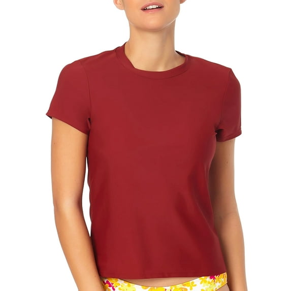 Endless Waves Junior's Solid Short Sleeve Rashguard