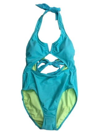 ★NACHE★ WAVE BASIC SWIM SUIT SOLID BLACK SWIMWEAR - NACHE