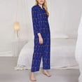 thumbnail image 1 of Endless Wine Celebration Sleepwear Autumn Adorable Wine Glass Oversized Pajama Sets Women Long Sleeve Night Design Nightwear, 1 of 7