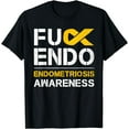 thumbnail image 1 of Endo Endometriosis Awareness Month Endo Support Ribbon T-Shirt, 1 of 3