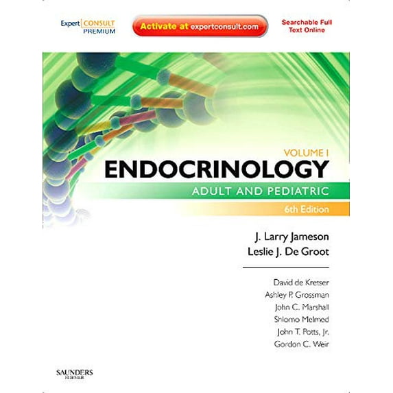 Pre-Owned Endocrinology, 2-Volume Set: Adult and Pediatric, Expert Consult Premium Edition - Enhanced Online Features and Print (Hardcover) 1416055835 9781416055839