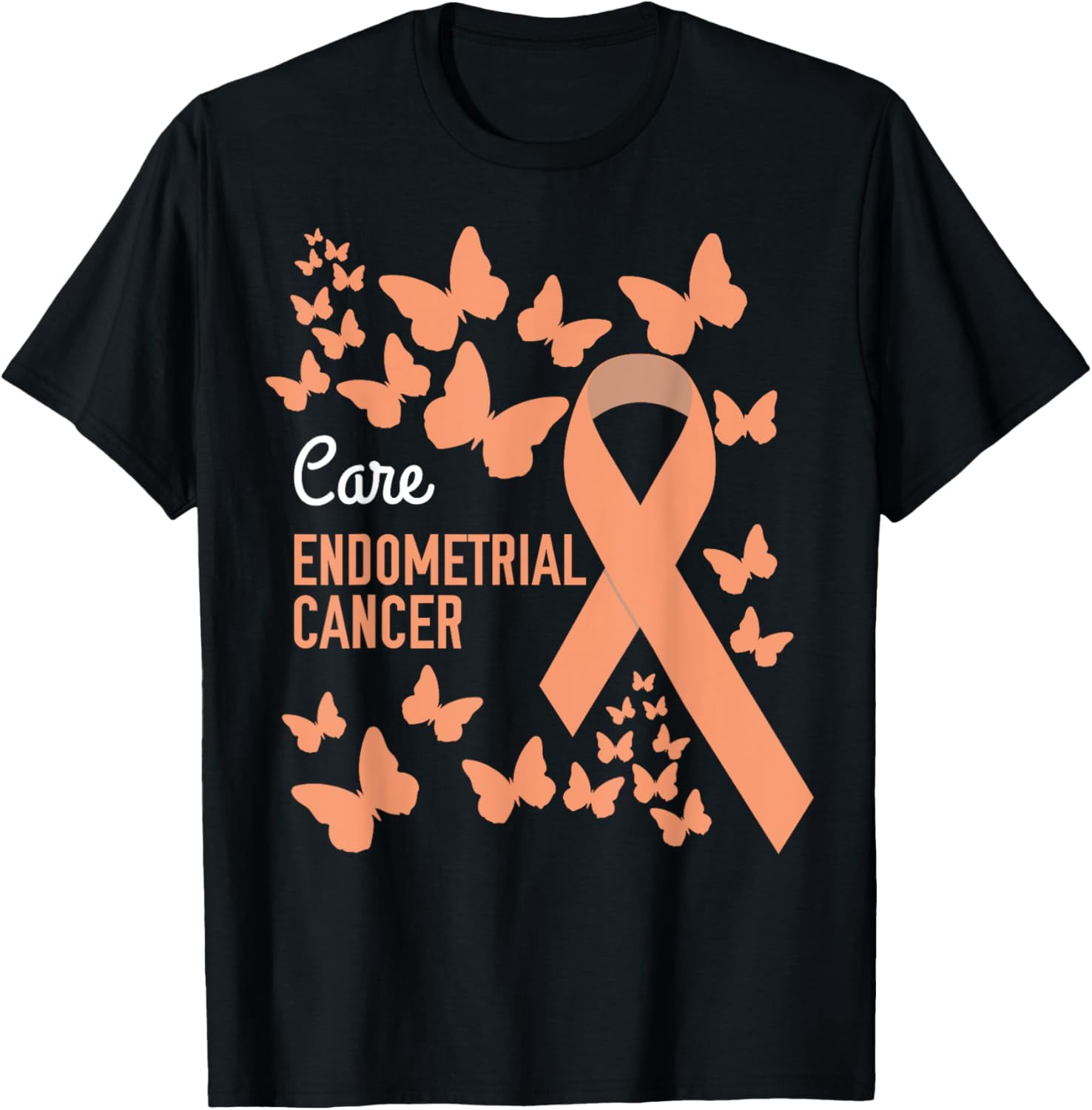 Endometrial Cancer Awareness Ribbon T Shirts - Walmart.com