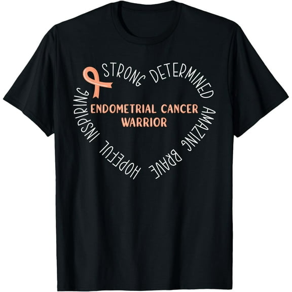 Endometrial Cancer Warrior T-Shirt