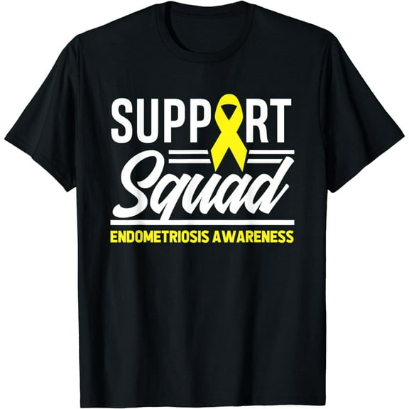 Endometriosis Warrior Support Squad Endometriosis Awareness T-Shirt