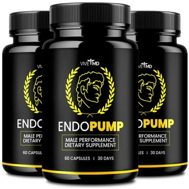 Endopump Male Performance Endopump Supplement For Men Pre Workout Endopump Pills For Men Muscle Pump Supplements Pump for Men Pump Pills Endo Pump Male Performance (3 Pack)