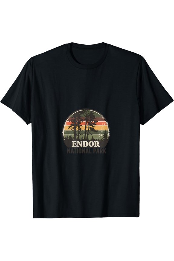 Endor Retro Trees T Shirt