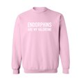 thumbnail image 1 of Endorphins Are My Valentine Crewneck Sweatshirt, 1 of 2
