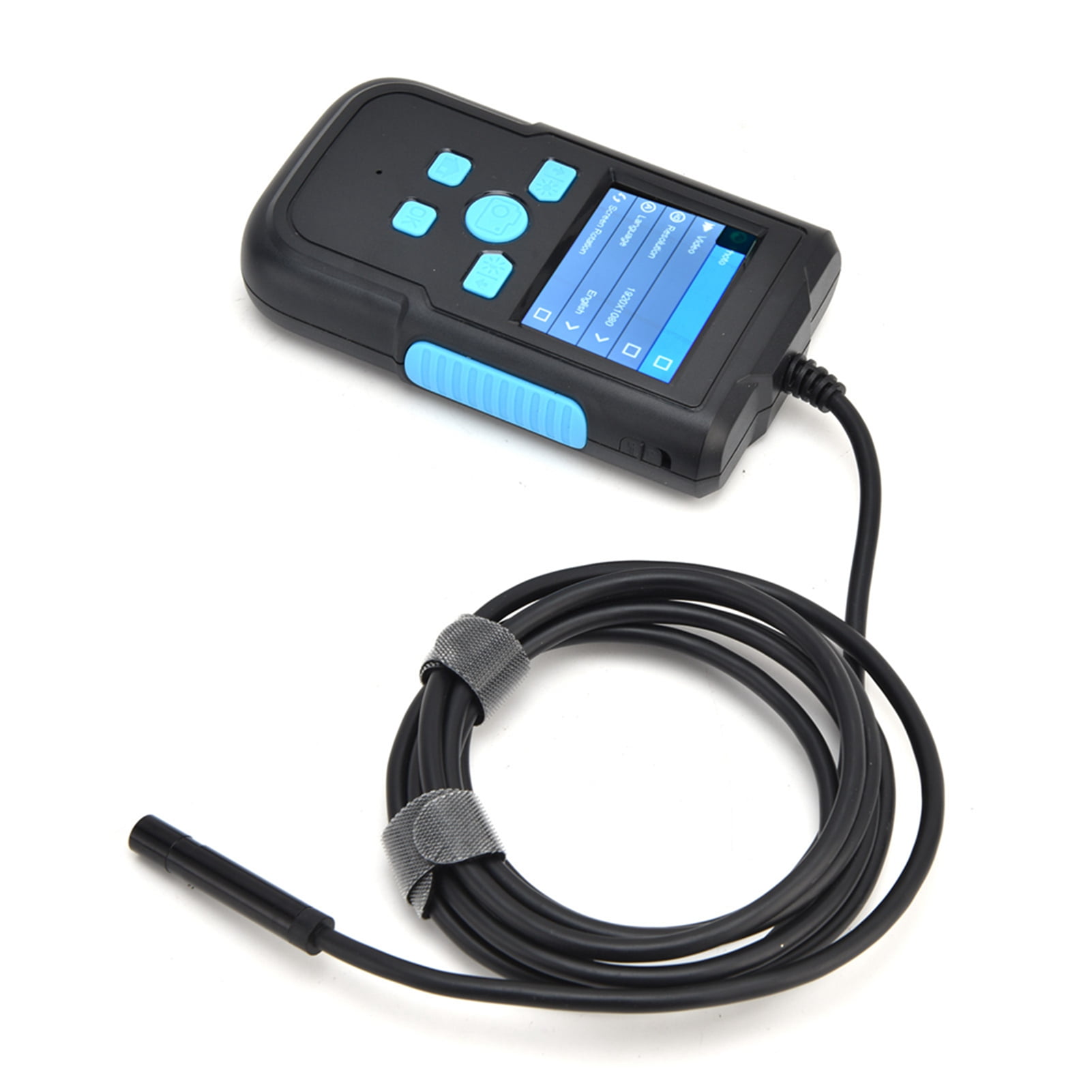 Endoscope, 8LED Borescope Camera With 2.4in Screen 8mm Lens For