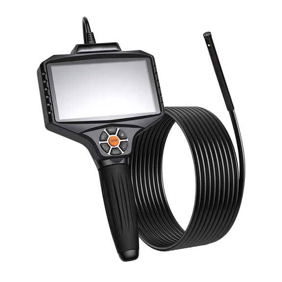 Endoscope Camera 16.4ft with Light, 1080P HD Borescope Inspection Camera with 360 Rotating Probe, Industrial Snake Camera for Automotive Engine Wall Plumbing Inspection